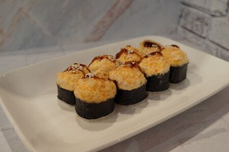 Запечённый гребешок