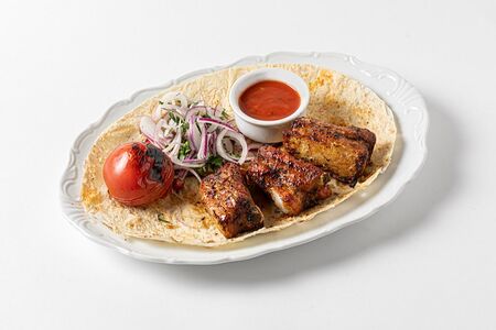 Шашлык из свиных рёбрышек