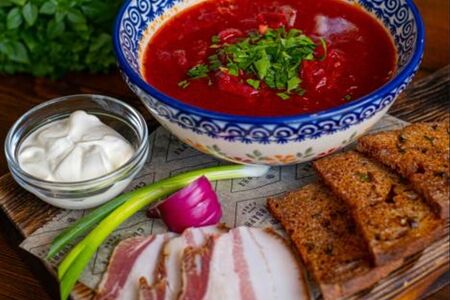 Борщ с говядиной