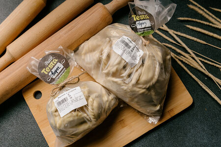 Вареники с творогом полуфабрикат