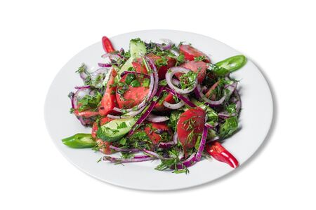 Овощной салат по-грузински