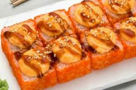 Запеченный Сырный лосось