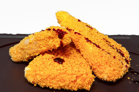 Жареный сыр Сулугуни