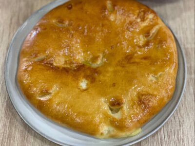 Осетинский пирог с картошкой и сыром