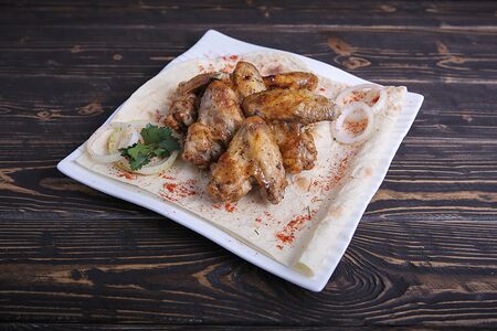 Шашлык из куриных крыльев