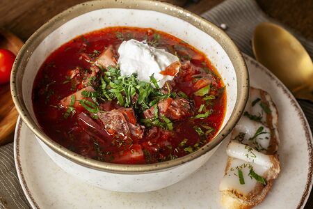 Борщ с говядиной