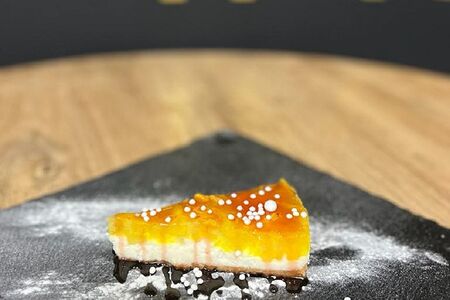 Чизкейк Манго-маракуйя