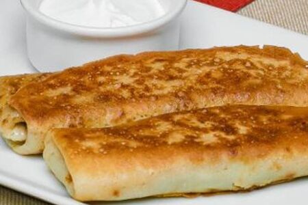 Блинчик с творогом