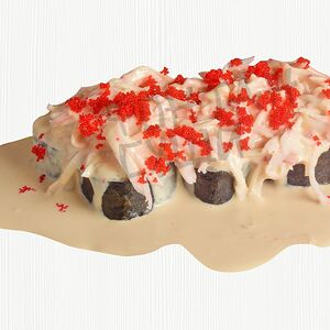 Сливочный ролл со снежным крабом