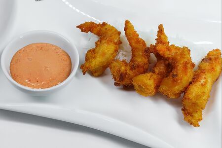 Креветки в соусе спайси