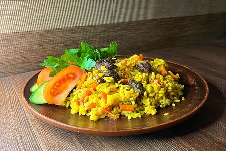 Плов с говядиной