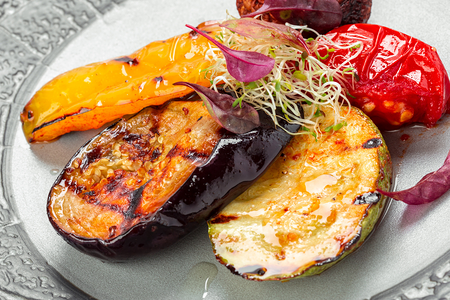 Овощи на мангале