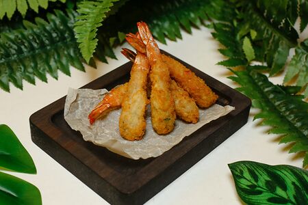 Креветки темпура