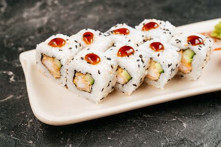 Эби темпура ролл