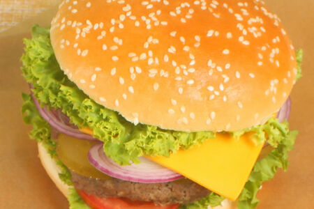 Бургер с говядиной