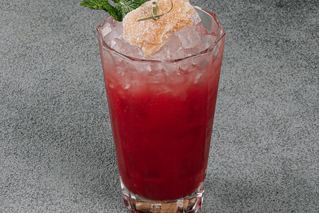 Малиново-имбирный лимонад