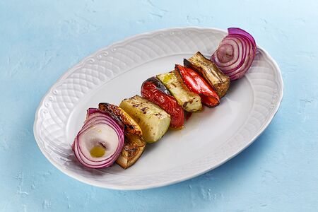 Овощной шашлык