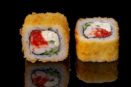 Темпура креветка с лососем