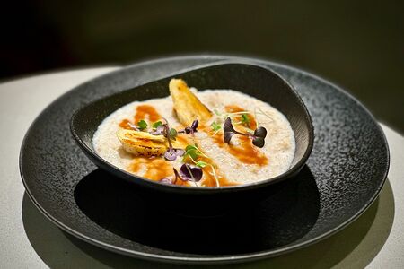 Овсяная каша на кокосовом молоке