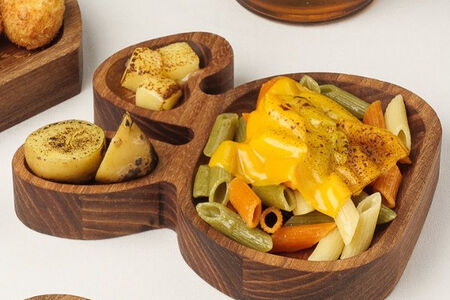 Куриная ножка с картофельным пюре