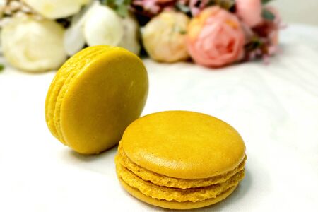 Французские Макаронс Капучино