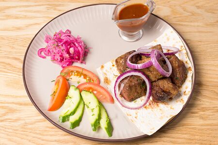 Шашлык из филе ягнёнка