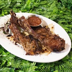 Шашлык из бараньей корейки