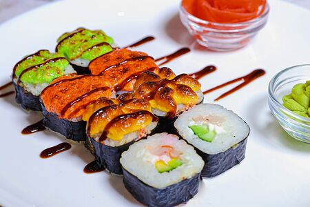 Запеченная креветка