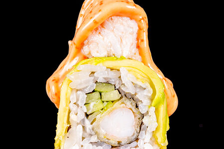 Тёплая креветка с крабом