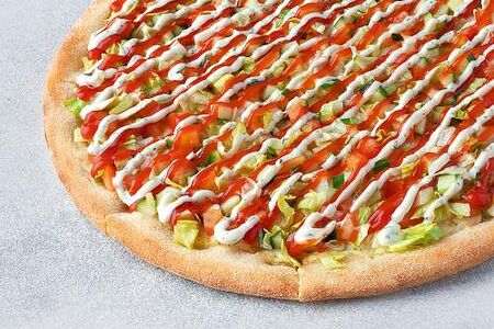 Пицца Аль-Шам на тонком