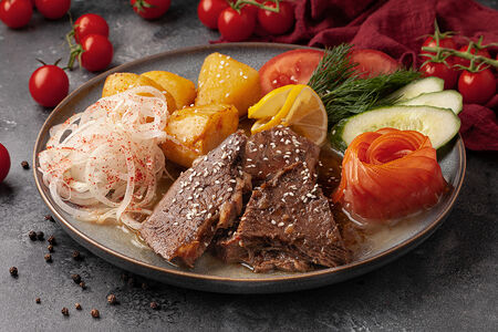 Казан кебаб из говядины