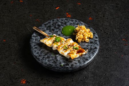 Якитори кальмар