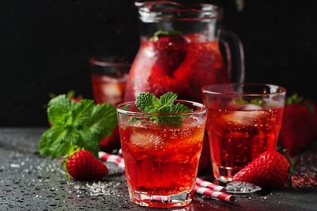 Лимонад Клубничный