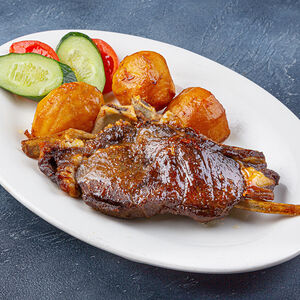 Казан-кебаб с бараниной