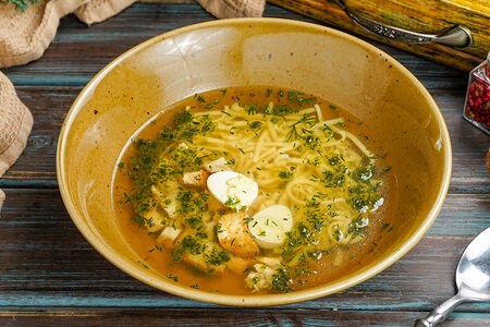 Суп куриный