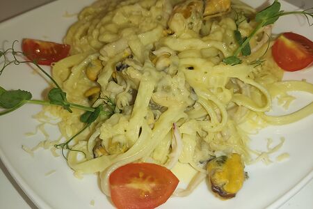 Паста с морепродуктами