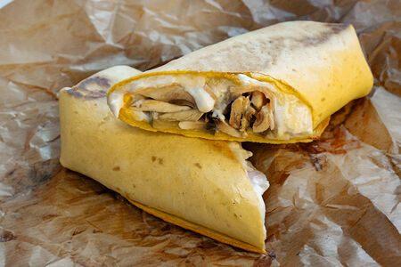 Сувлаки с ветчиной