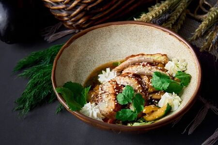 Салат с мангала