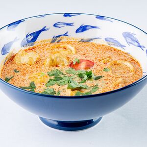 Суп Сливочный с димсамами