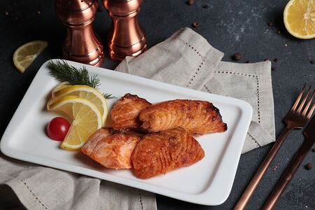 Шашлык из сёмги