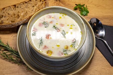 Уха норвежская с кетой