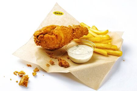 Детское комбо с кусочком курицы на кости