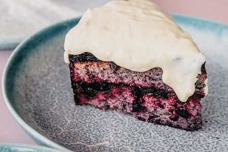 Черничный пирог