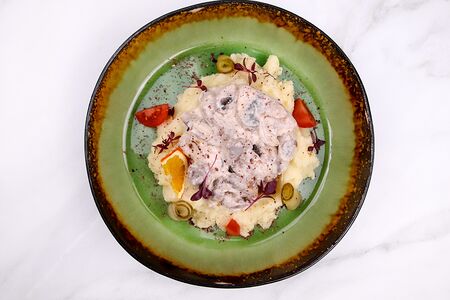 Бефстроганов из говядины