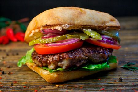 Гурманская плескавица