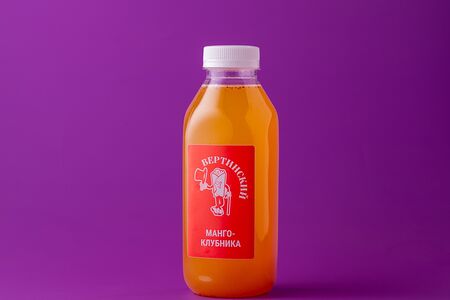 Лимонад Манго-клубника