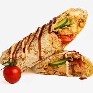 Шаурма Терияки с курицей