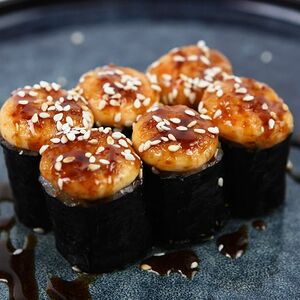 Запеченный ролл Кавай с окунем