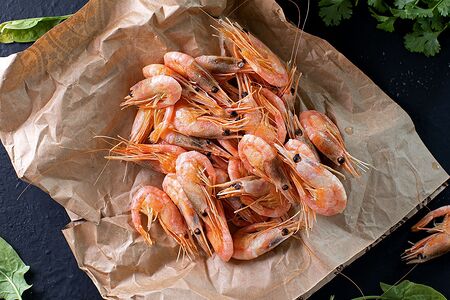 Креветки северные в глазури