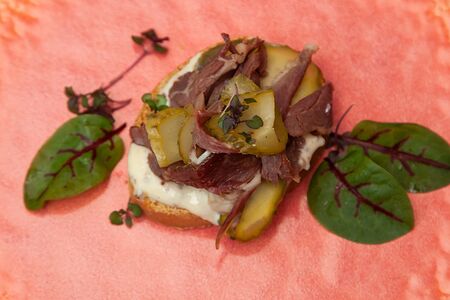 Пинчос с брискетом из говядины